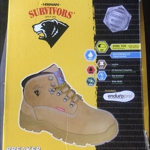 durable steel toe boots